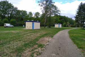 Mooie kampeerplaatsen met privé sanitair
